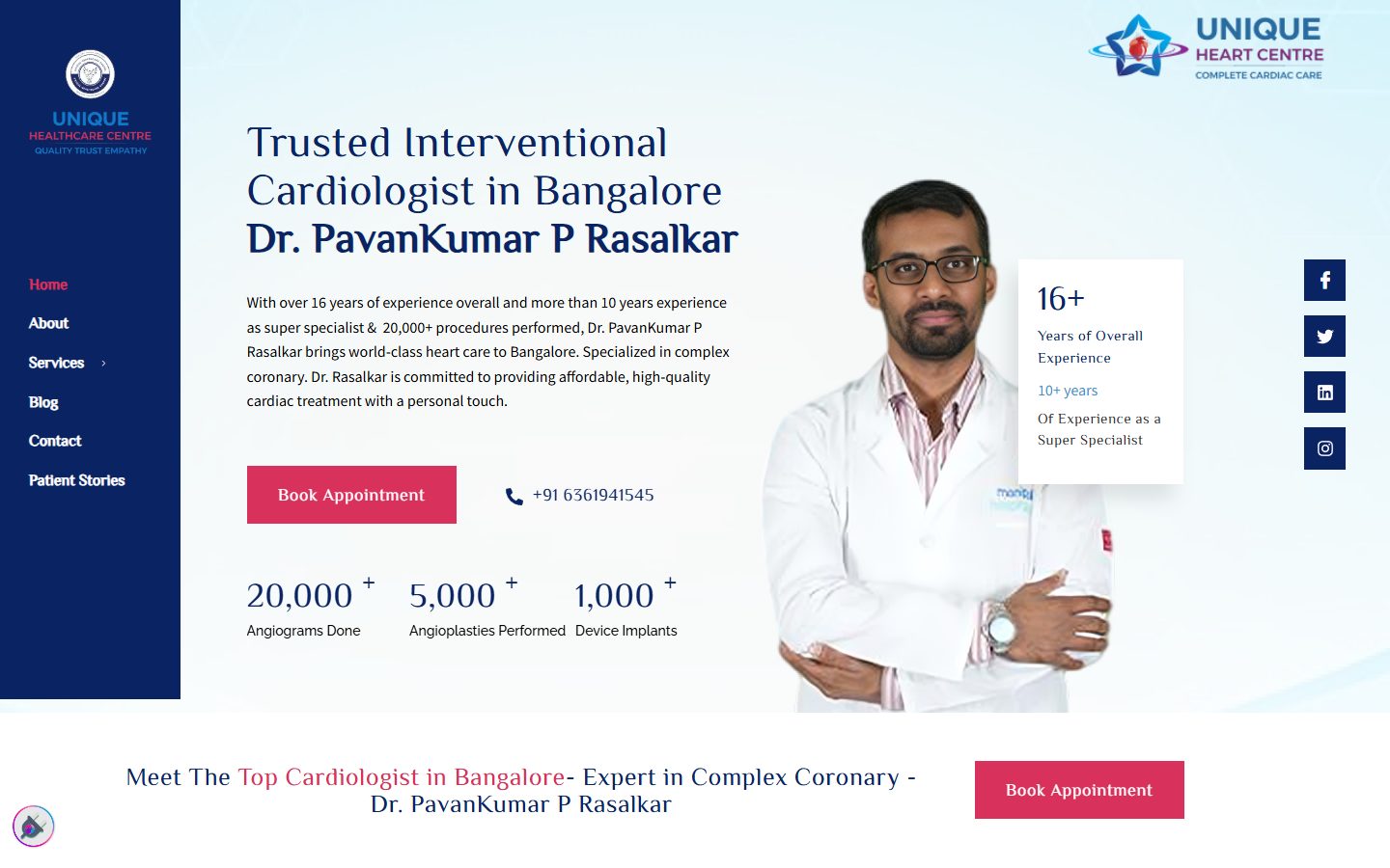 Dr. Pavan Rasalkar website